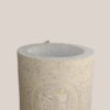 Cylindrical waste container diameter 45 height 80 cm