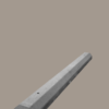 Gray concrete wheel stopper Length 1800 mm Width 200 mm Thickness 150 mm