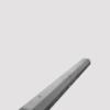 Gray concrete wheel stopper Length 1000 mm Width 200 mm Thickness 150 mm